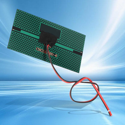3Pcs Mini Solar Panel DC 6V Polysilicon Solar Cell Charger Module Solar DIY Portatil System Kits with 30cm Cable for Scientific Research Projects,Making Lawn Lights, Landscape Lights,DIY etc