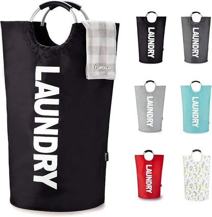 Caroeas 100L Laundry Basket, Large Laundry Hamper, Laundry Bag