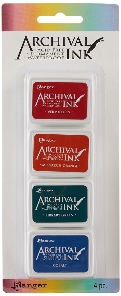 Ranger RGRAIMK.57673 Ranger Archival Mini Ink Pad Set 1 Archival Ink Pad Set Mini 1