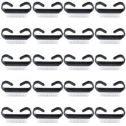 Nail Cleaning Brush- 20 Pcs Home Plastic Nail Brushes