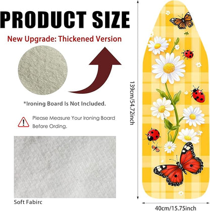 Nuxovilar Ironing Board Cover Needle Cotton 15x54 Inches | Ironing Board Cover