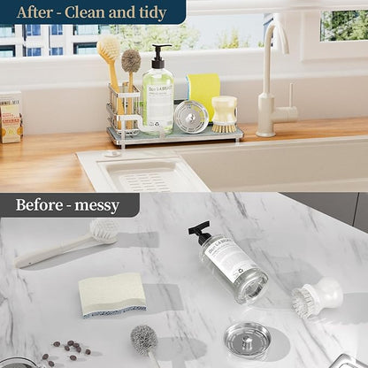 Consumest Sponge Holder for Kitchen Sink