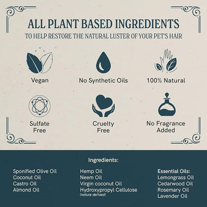 J.R.LIGGETT'S Small Animal Shampoo Bar, Natural Cleansing Bar for Rabbits, Guinea Pigs, Ferrets, and Small Pets, Gentle Hypoallergenic Formula, Detergent-Free, 3.5 oz