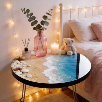 Extra Large Round Resin Table Molds, 19.68 inch Epoxy Resin Table Silicone Mold for Art Home Decor, DIY Artwork, Floral Preservation Bouquet Mold & Charcuterie Board Tables Coffee Table