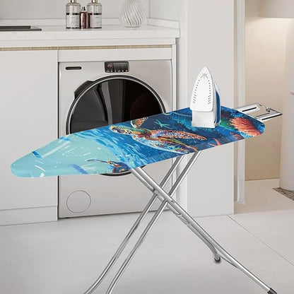 GLENLCWE Underwater Sea Turtle Ironing Board Cover