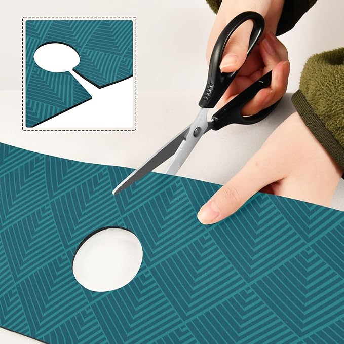 Kitchen Sink Splash Guard 1 PC 14.7 Inch Sink Faucet Mat Splash Guard