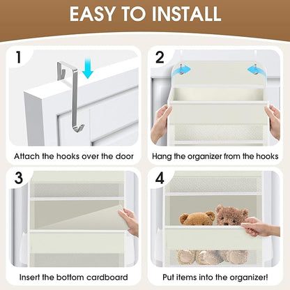 2 Pack Over The Door Organizer, Hanging Storage Organizer