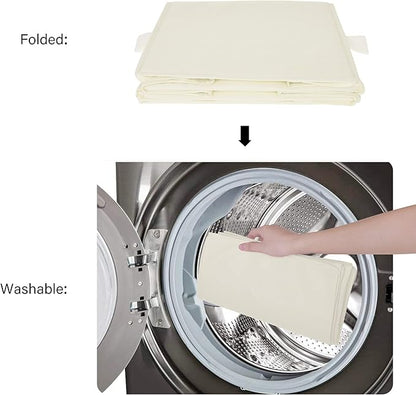 GRANNY SAYS 3-Shelf Hanging Organizer, Foldable Hanging Closet Storage