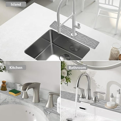 Stone Faucet Mat for Kitchen Sink