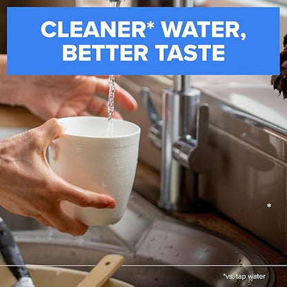 Brita Faucet Mount Water Filter System, No-Wait Filtration, Easy Install