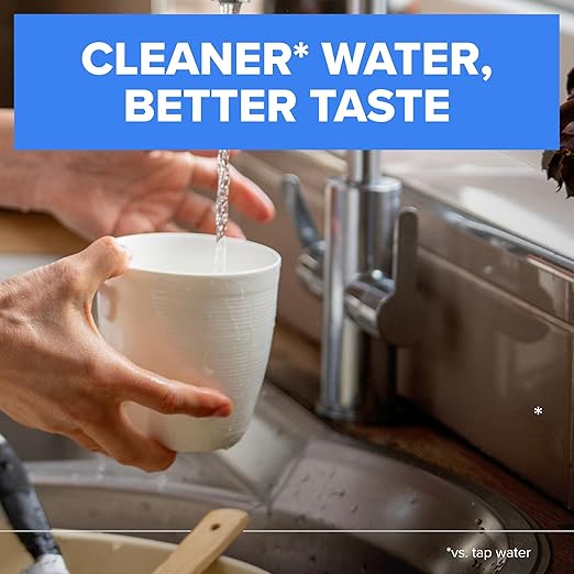 Brita Faucet Mount Water Filter System, No-Wait Filtration, Easy Install