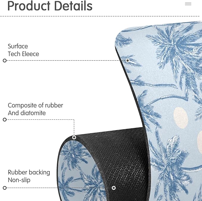 Kitchen Sink Splash Guard 2 PCS 14.7 Inch Sink Faucet Mat Splash Guard