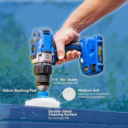 RotoScrub 7 Pack Multi-Purpose Drill Brush Kit