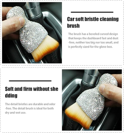 zipelo Auto Interior Dust Brush, Car Detailing Cleaning Brush