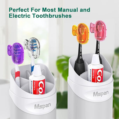 Mspan Electric Toothbrush Head Cover: Sonic Toothbrush Cap Travel Protector