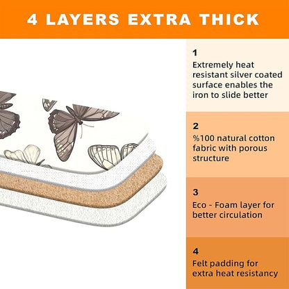 Ironing Board Cover 15x54 Inch- Standard Cotton Cover