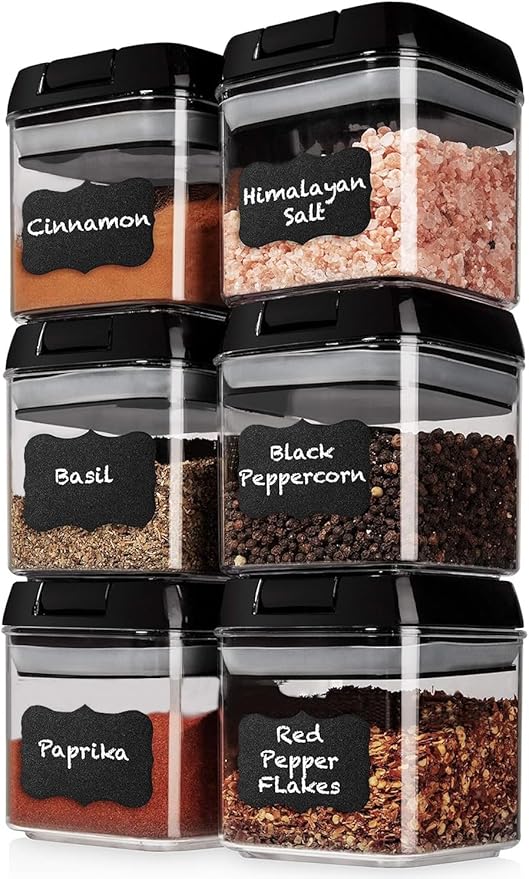 Shazo 6 PC Airtight Food Storage Containers