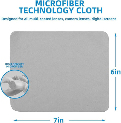 15 Pcs Glasses Cleaning Cloth Cleaner Wipes