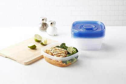 Glad Entrée Food Storage Containers, Medium Square