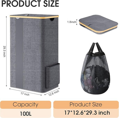Laundry Basket Clothes Hamper