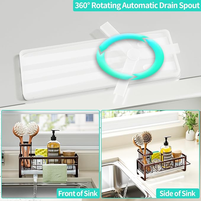 HapiRm Sponge Holder for Kitchen Sink
