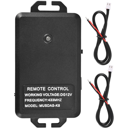 Access Control System with Remote Control – 600lbs Magnetic Door Lock Kit, 12V Fail Safe NC Mode, Secure & Easy DIY Installation for Smart Home Entry (K8-1200LBS Remote Control Lock Ki)