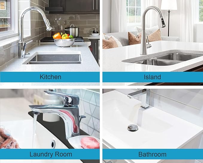 Kitchen Sink Splash Guard Faucet Mat