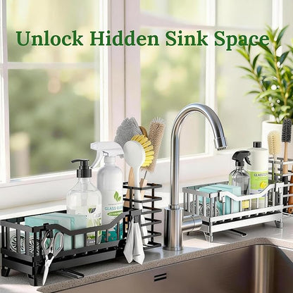 Sponge Holder for Kitchen Sink, Kitchen Sink Caddy