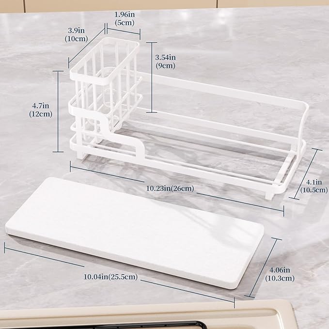 Consumest Sponge Holder for Kitchen Sink