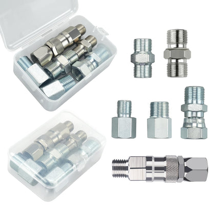 TUDUD 6Pcs Sprayer Joint Set Spray Gun Swivel Joint and Paint Hose Connector Accessories for Airless Paint Sprayer