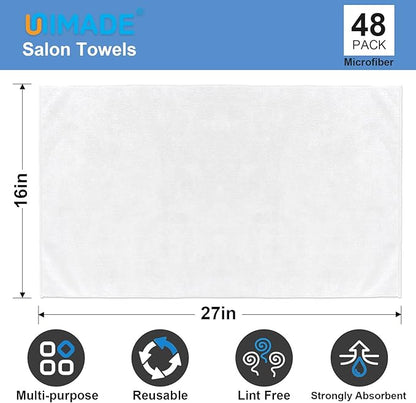 48 Pack Hand Towels Set