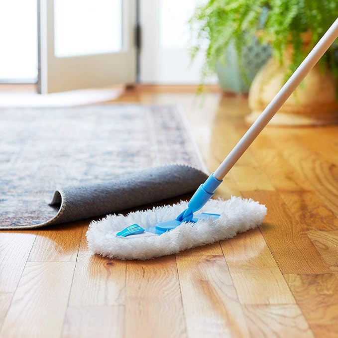 E-Cloth Flexi-Edge Floor & Wall Duster Head, Reusable Dusting Mop