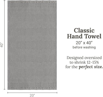 GILDEN TREE Waffle Hand Towels for Bathroom Quick Dry Towel Super Absorbent