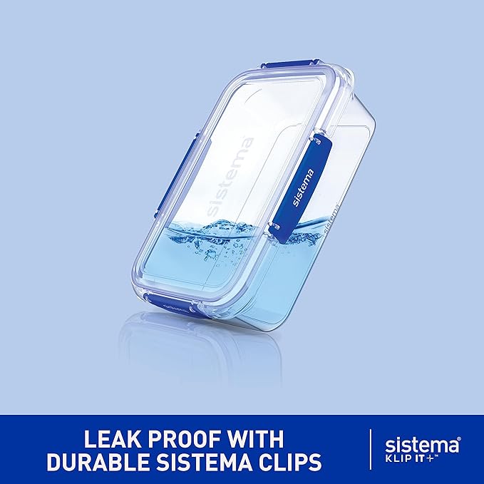 Sistema KLIP IT PLUS Leakproof Food Storage Containers 2.2 L, 1 L, 400 ml
