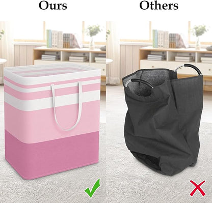 StorageRight Large Collapsible Laundry Basket Hamper