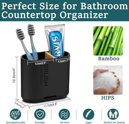Toothbrush and Toothpaste Holder