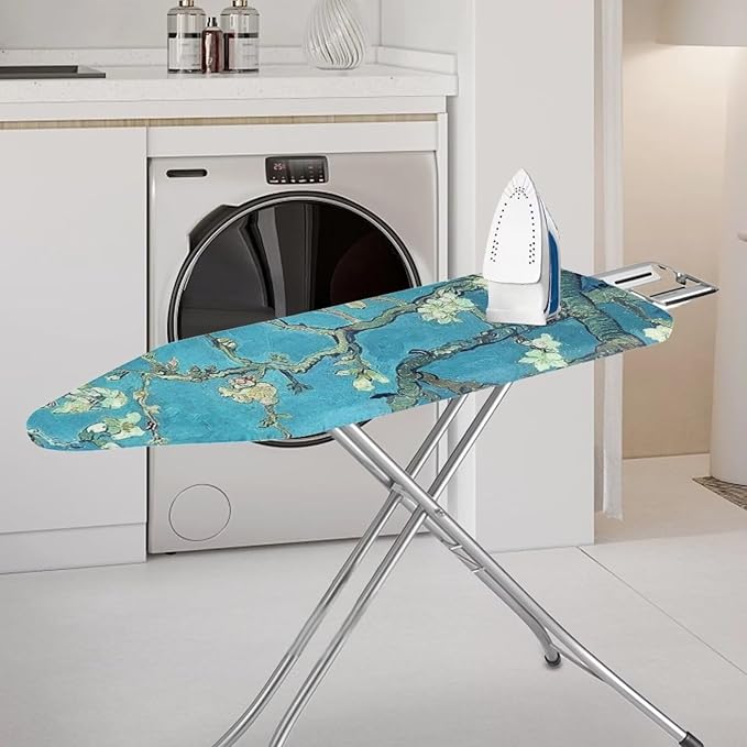 Almond Blossom Ironing Board Cover and Pad 15x54 Van Gogh Padding Decorative