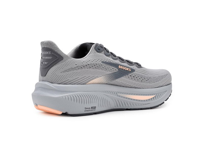 Brooks Women's Ghost 17 Alloy/Blackened Pearl/Peach 11 Medium