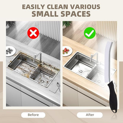 SXhyf Hard Bristle Crevice Cleaning Brush
