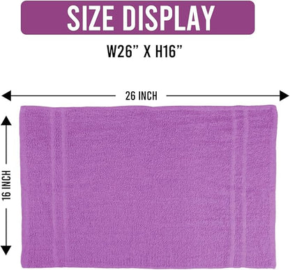 Hand Towels Purple Economy Salon Towels