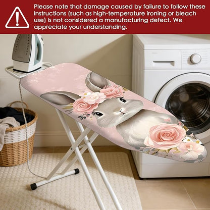 Nuxovilar Ironing Board Cover Needle Cotton 15x54 Inches | Ironing Board Cover