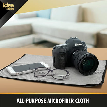 Idea Home Premium Fish Scale Microfiber Cloth – Ultra-Clear, Lint-Free &