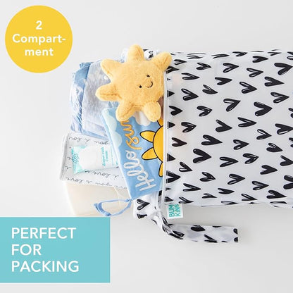 Bumkins Waterproof Wet Dry Bag for Baby, Swim Suit, Cloth Diapers, Pump Parts