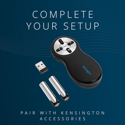 Kensington Wireless Presenter with Red Laser Pointer (K33272WW)
