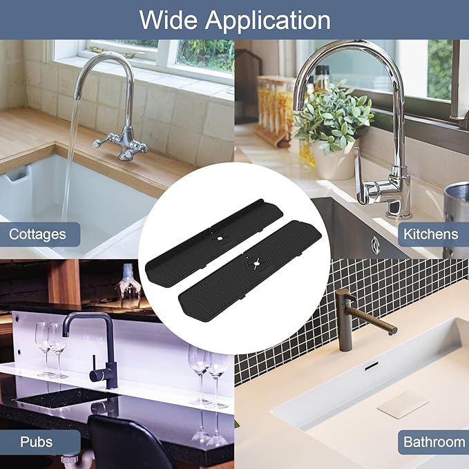 Faucet Guard - 90 Foldable Draining Mat