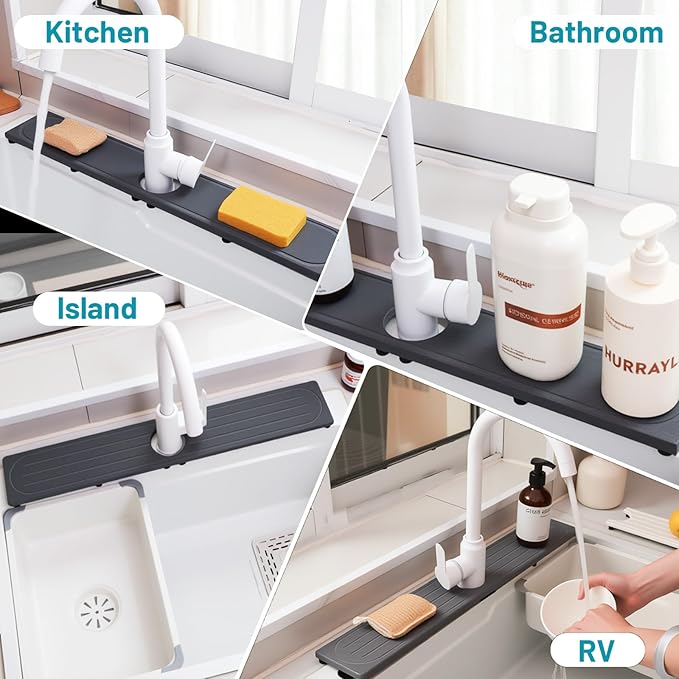 Faucet Mat for Kitchen Sink