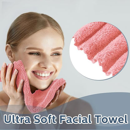Newwiee 100 Pcs Washcloths Bulk Quick Drying Bathroom Wash Clothes 12 x 12 Inch
