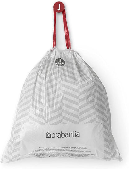 Brabantia PerfectFit Trash Bags Thick Plastic Trash Can Liners