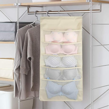 Enlarged Closet Hanging Bra Organizer