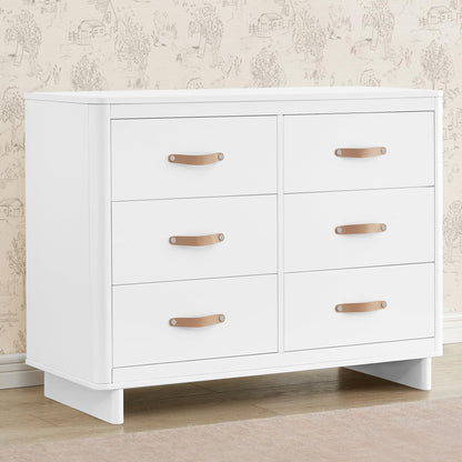 babyGap Skye 6 Drawer Dresser with Interlocking Drawers by Delta Children - Greenguard Gold Certified, Bianca White